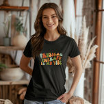 Camiseta Terapia Física Retrópica De Groovy É Minha Visão,<br><div class="desc">Groovy 'fisioterapia é minha camiseta víbora'. Faz um dom fantástico para fisioterapeutas.</div>