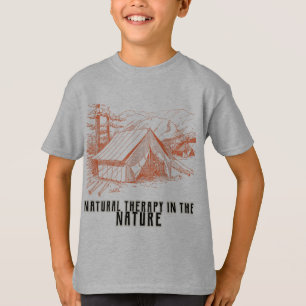 Camiseta Terapia natural na natureza