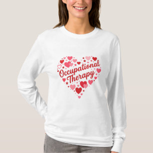 Camiseta Terapia Ocupacional Coração Desenho – Fofo Aprecia