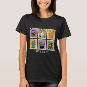 Camiseta Terapia Ocupacional de Halloween Truque ou Terapeu