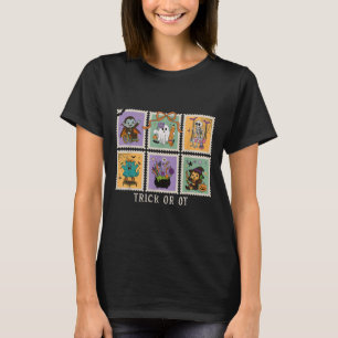 Camiseta Terapia Ocupacional de Halloween Truque ou Terapia