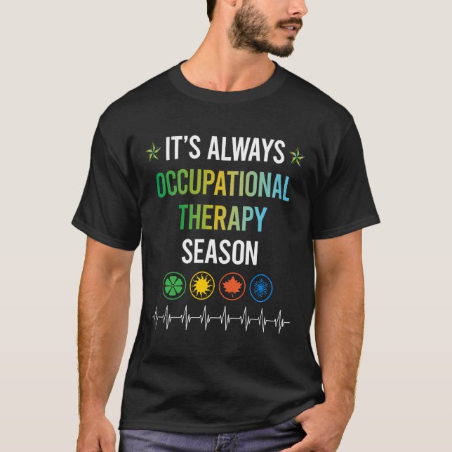 Camiseta Terapia Ocupacional Engraçada (Frente)