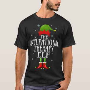 Camiseta Terapia Ocupacional Família Engraçada Elf Correspo