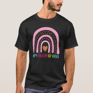 Camiseta Terapia Vida Feliz do Último Dia da Escola Arco-Ír
