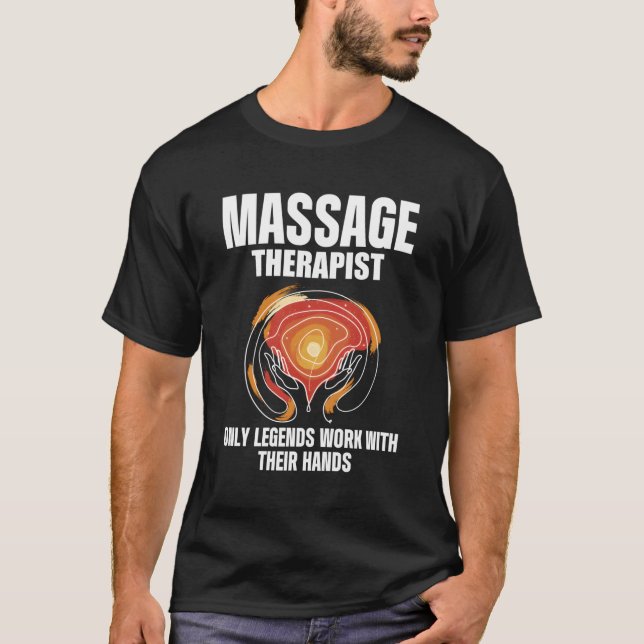 Camiseta Terapista de Massagem (Frente)