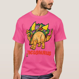 Camiseta Terça-feira de Tacosaurus Divertido Dinossauro de