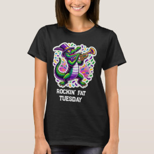 Camiseta Terça-feira Gorda Rockin'