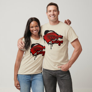 Camiseta terceira ponte. vermelha&preta.
