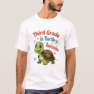 Camiseta Terceira série Tartaruga-inamente Incrível Camiset