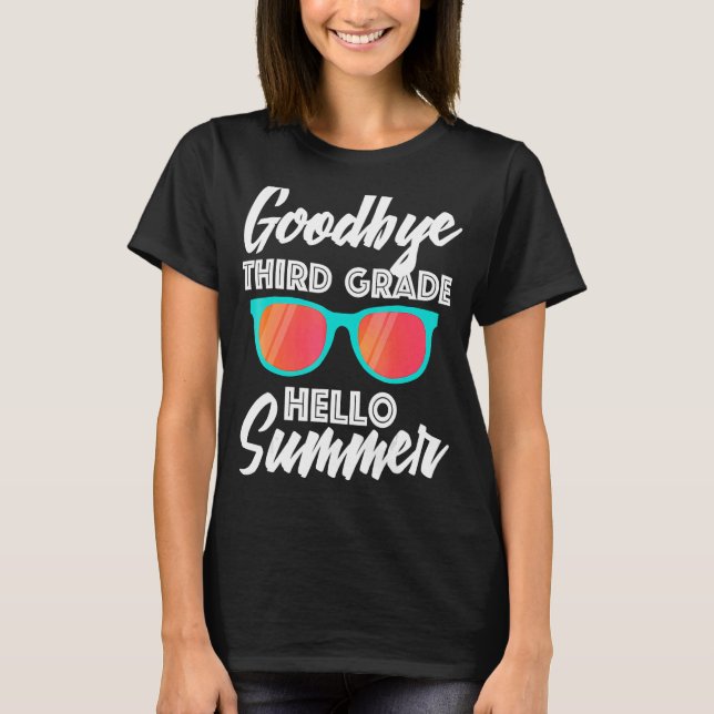Camiseta Terceiro ano do último dia de professor 1 (Frente)