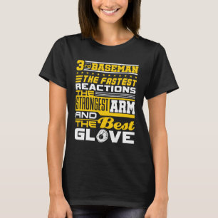 Camiseta Terceiro Base do Softball
