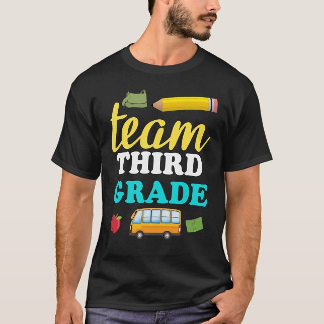 Camiseta terceiro grau da equipe (Frente)