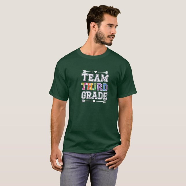 Camiseta Terceiro grau da equipe (Frente Completa)