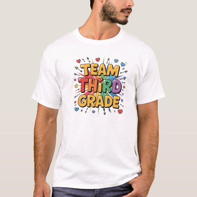 Camiseta Terceiro grau da equipe (Frente)