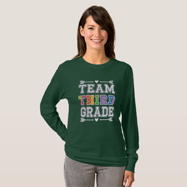 Camiseta Terceiro grau da equipe (Frente Completa)