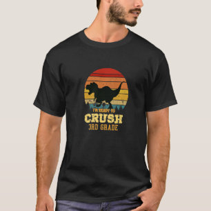 Camiseta Terceiro Grau De Volta À Ret Do Dinossauro Da Esco