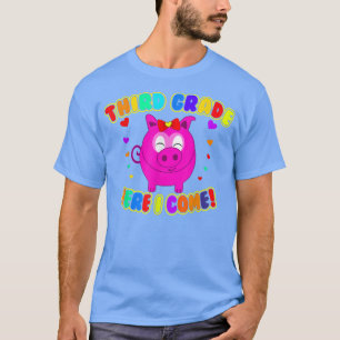 Camiseta Terceiro Grau De Volta Ao Professor Ensino Pig