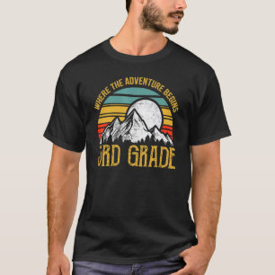 Camiseta Terceiro Grau Onde A Aventura Começa O Professor D