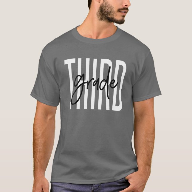 Camiseta Terceiro Grau Para A Equipe De Professores (Frente)