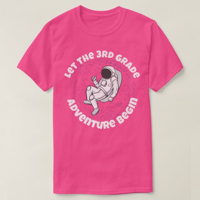 Camiseta Terceiro Grau Que A Aventura Comece Mais Adiante (Frente do Design)