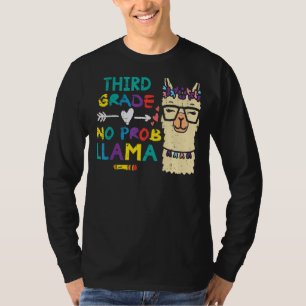 Camiseta Terceiro Grau Sem Prob Llama 3º Dia da Escola