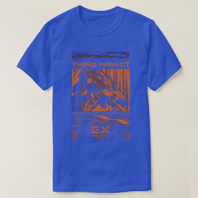 Camiseta TERCEIRO IMPACTO Clássico (Frente do Design)