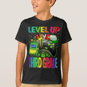 Camiseta Terceiro Nível Voltado À Escola Desbloqueada