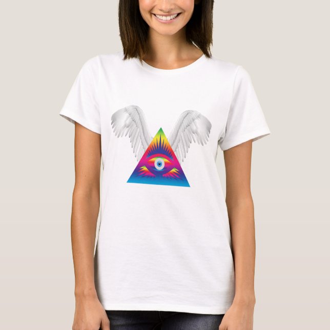 Camiseta Terceiro Olho com Asas (Frente)