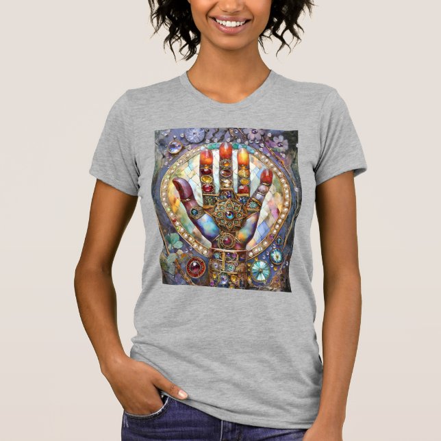 Camiseta Terceiro Olho Místico Palma (Frente)