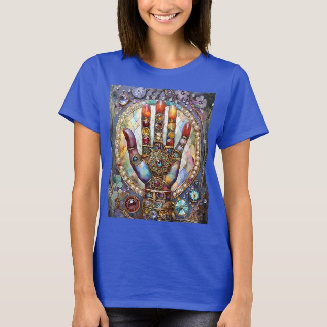 Camiseta Terceiro Olho Místico Palma (Frente)