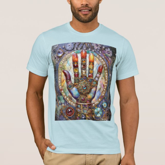 Camiseta Terceiro Olho Místico Palma (Frente)