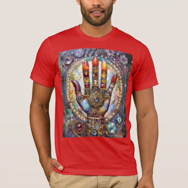 Camiseta Terceiro Olho Místico Palma (Frente)