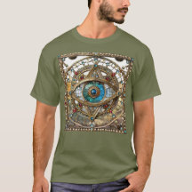 Terceiro Olho Vidro da Janela Ornamentado