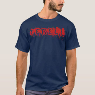 Camiseta Terell First Name Halloween Figurume Personalizado