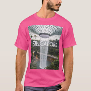 Camiseta Terminal do Aeroporto de Singapura de Changi