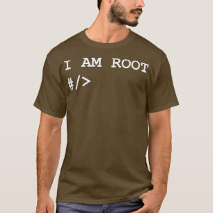 Camiseta Terminal Linu Uni Eu Sou Sysadmin Do Geek Do Root