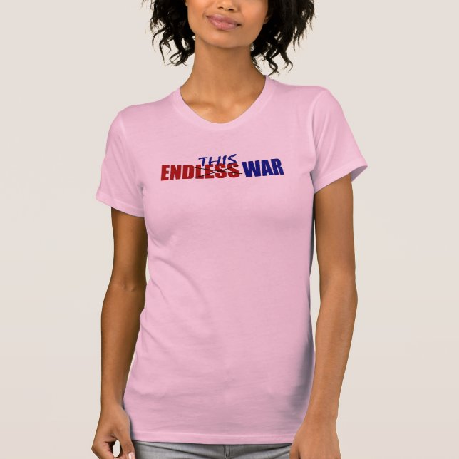 Camiseta Termine esta guerra (Frente)