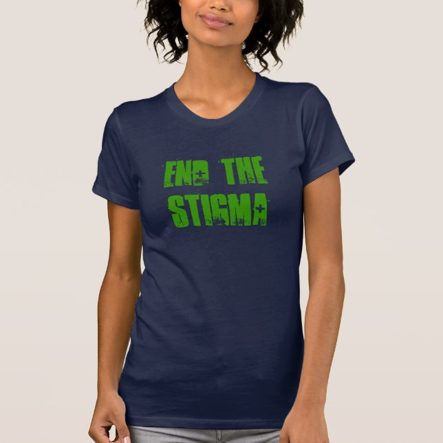 CAMISETA TERMINE O ESTIGMA (Frente)