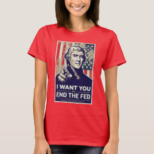 Camiseta Termine o t-shirt Jeffersonian de Fed