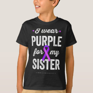 Camiseta Termine usando roxo pelo dia da conscientização so