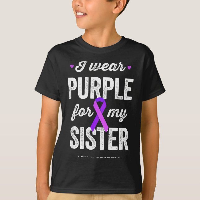 Camiseta Termine usando roxo pelo dia da conscientização so (Frente)