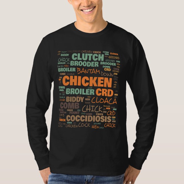 Camiseta Terminologia de frango (Frente)