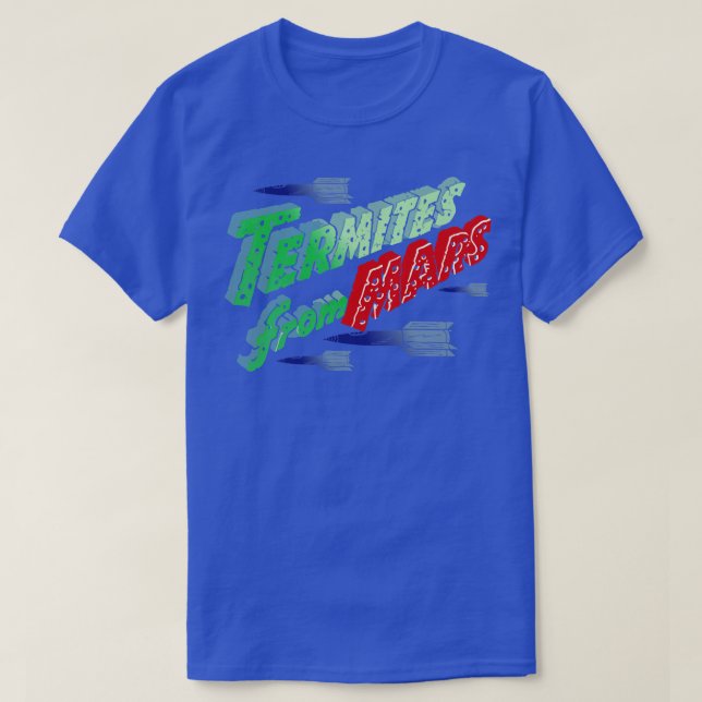 Camiseta Termitos De Marte (Frente do Design)