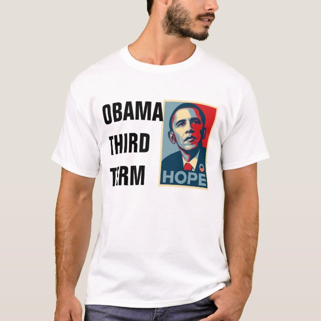 Camiseta Termo de Obama terceiro (Frente)