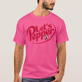 Camiseta Termo de Prática do Pepper de Vamos de Voleibol fe