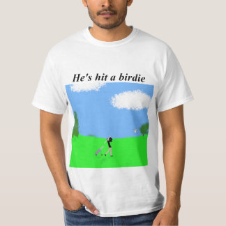 Camiseta termo engraçado de golfe