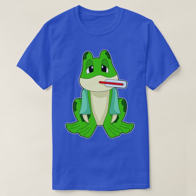 Camiseta Termômetro para febre do sapo (Frente do Design)