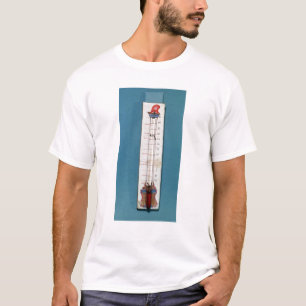 Camiseta Termômetro superado com uma capota phrygian