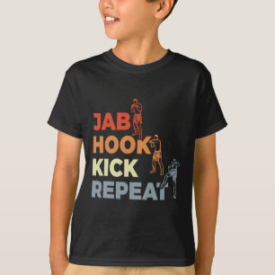 Camiseta Termos de Kickboxing Vintage Enthusasta de Kickbox