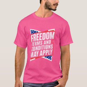 Camiseta Termos E Condições De Liberdade Podem Aplicar-Se À